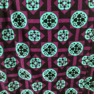 Lularoe Leggings (TC purple & teal)